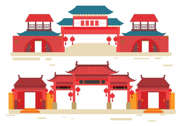 700x490 China Town Vector