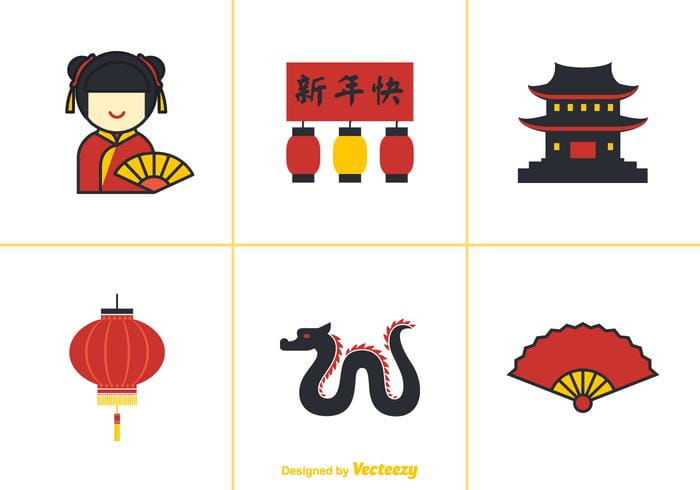 700x490 Free China Town Vector Elements Free Graphics Uihere