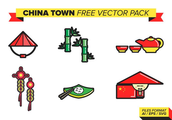 700x490 China Town Vector Pack