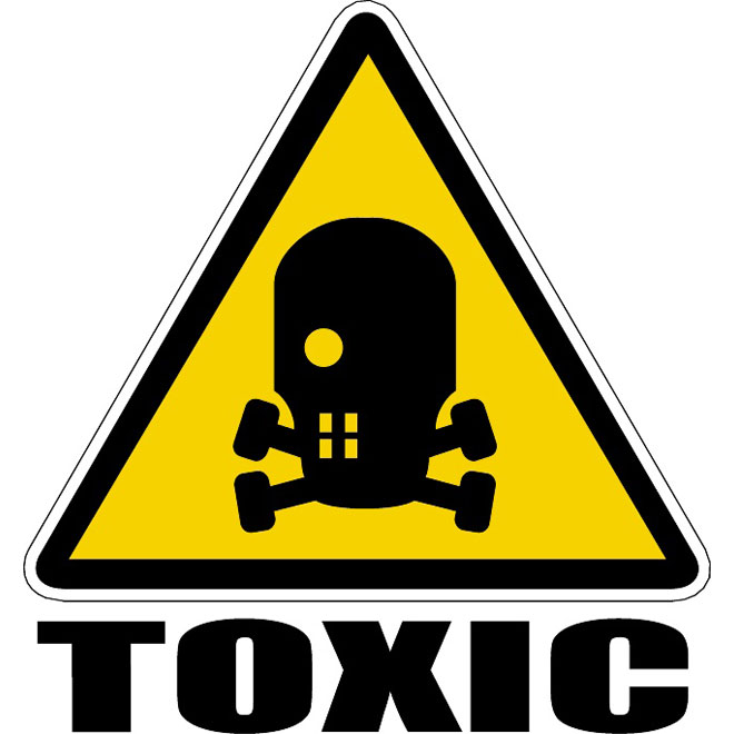 660x660 Toxic Waste Vector Sign