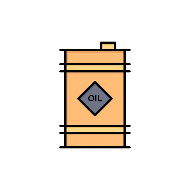 640x640 Barrel Oil Oil Barrel Toxic Flat Color Icon Vector Icon Ban