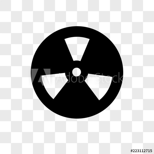 500x500 Toxic Vector Icon Isolated On Transparent Background, Toxic Logo