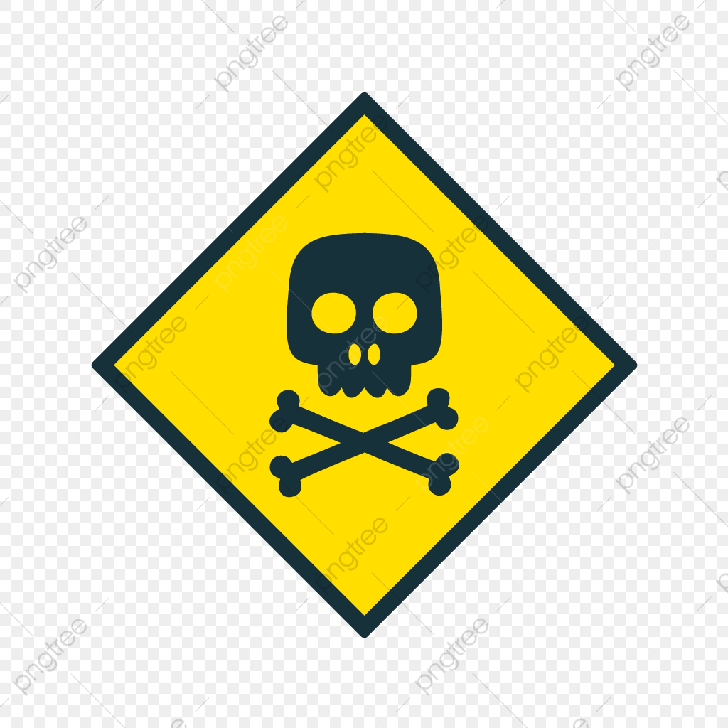 1024x1024 Vector Toxic Icon, Toxic, Warning, Sign Png And Vector