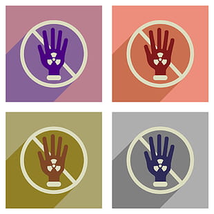 310x310 Free Download Paper Sticker On White Background Toxic Symbol