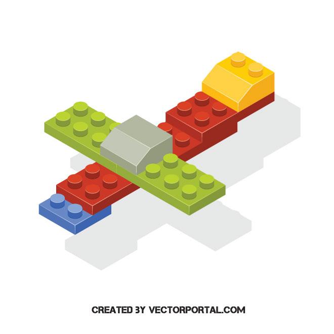 Building Blocks Vector Image 660x660 Building Blocks Vector Image