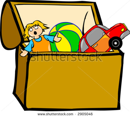 Toy Box Vector