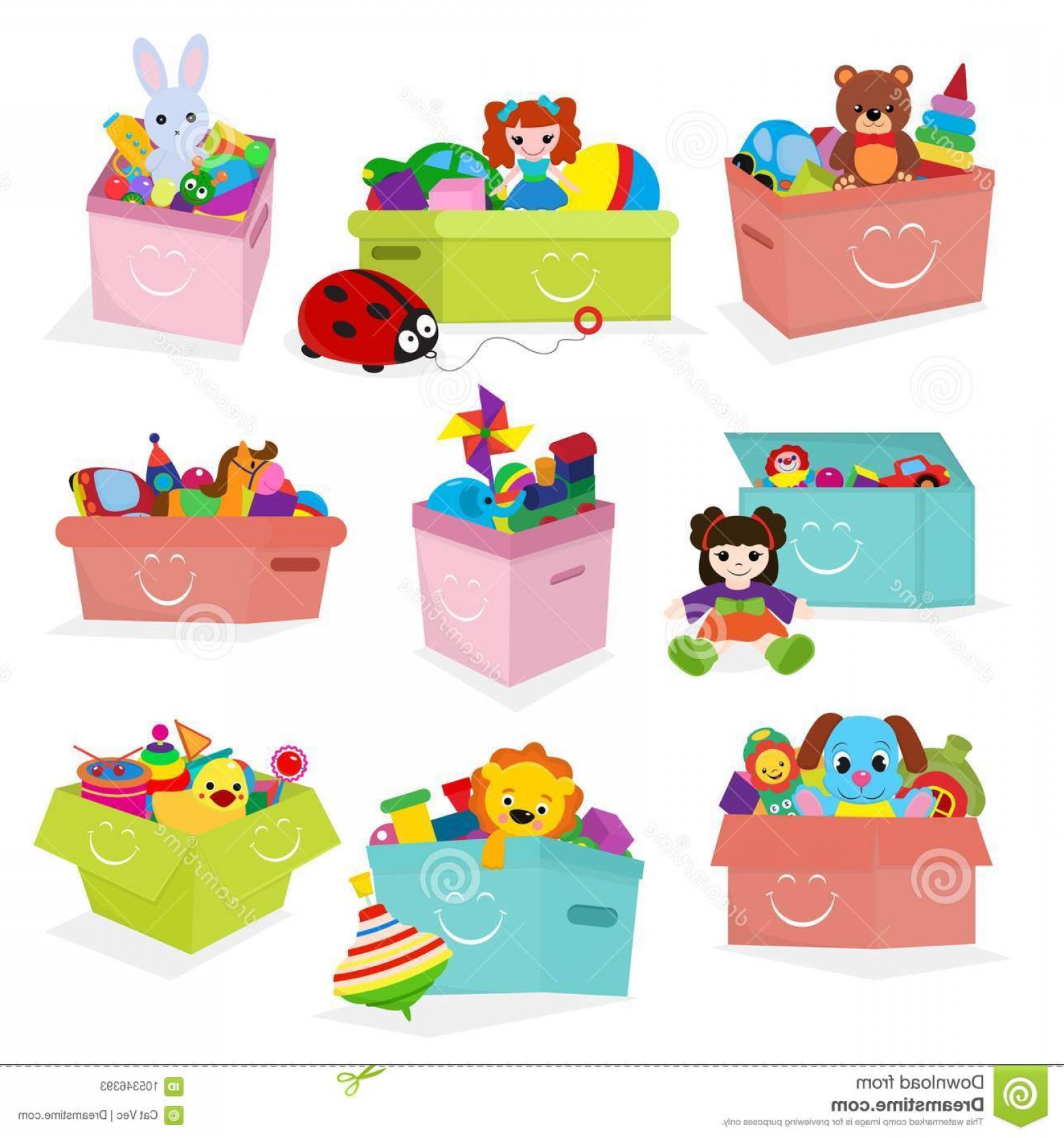 Toy Box Vector at Collection of Toy Box Vector free for personal use