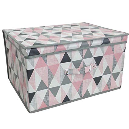 425x425 Large Collapsible Jumbo Storage Box Folding Storage Chest Kids