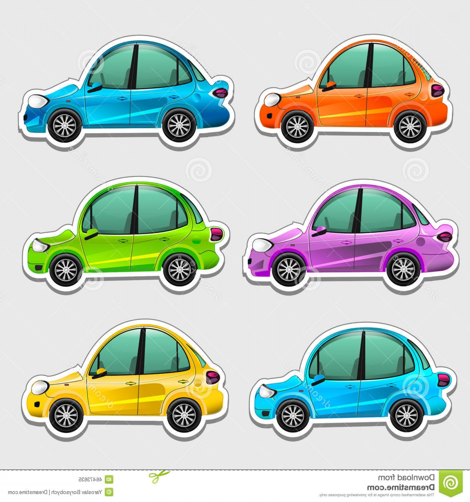 1560x1668 Stock Illustration Toy Cars Stickers Colorful Image Soidergi