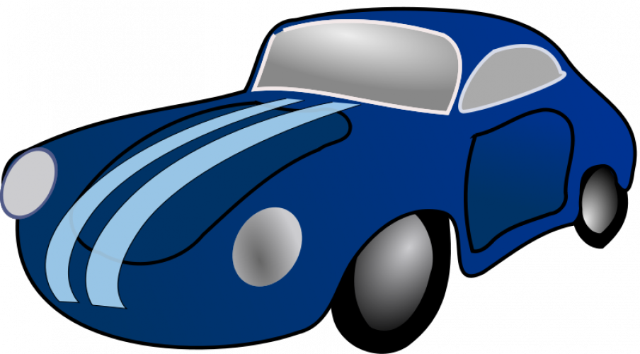 904x500 Toy Car Vector Image