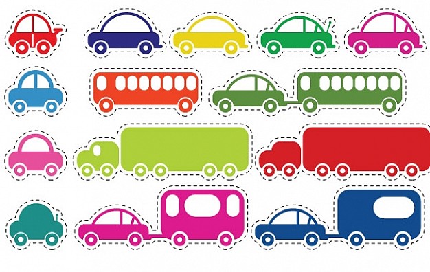 626x396 Toy Cars And Bus Vector Vector Free Download