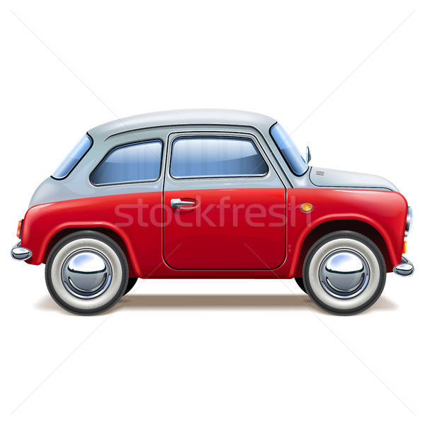 600x600 Vector Red Toy Car Vector Illustration Dashadima