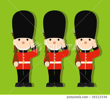 British Guardsman Toy Soldier Vector 450x405 British Guardsman Toy Soldier Vector