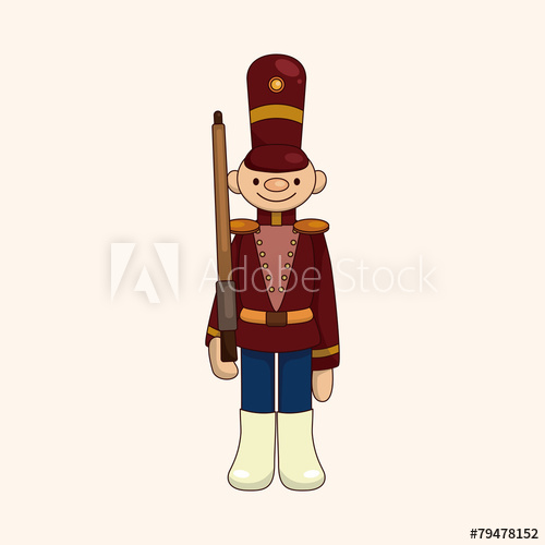 Toy Soldiers Theme Elements Vector, Eps 500x500 Toy Soldiers Theme Elements Vector, Eps
