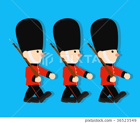 British Guardsman Toy Soldier Vector 450x394 British Guardsman Toy Soldier Vector