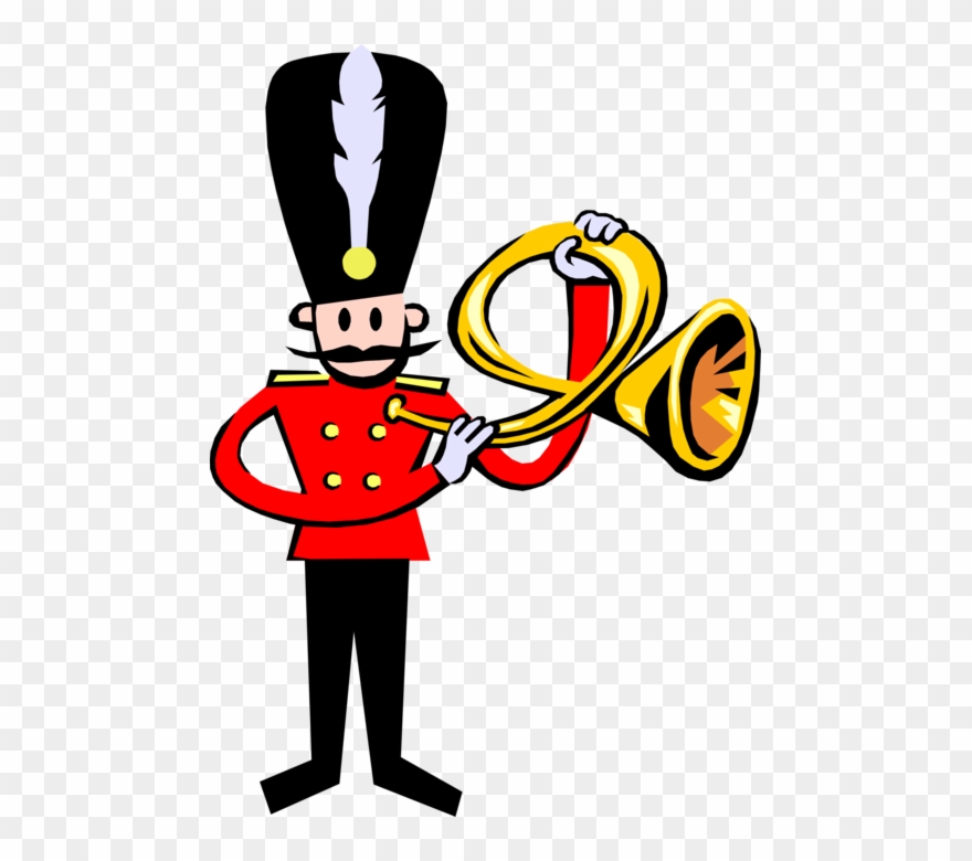 Vector Illustration Of Child's Toy Soldier With Brass Clipart 880x780 Vector Illustration Of Child's Toy Soldier With Brass Clipart