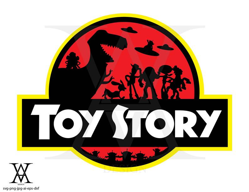 794x613 Toy Story Logo Silhouette Vector Instant Download Etsy