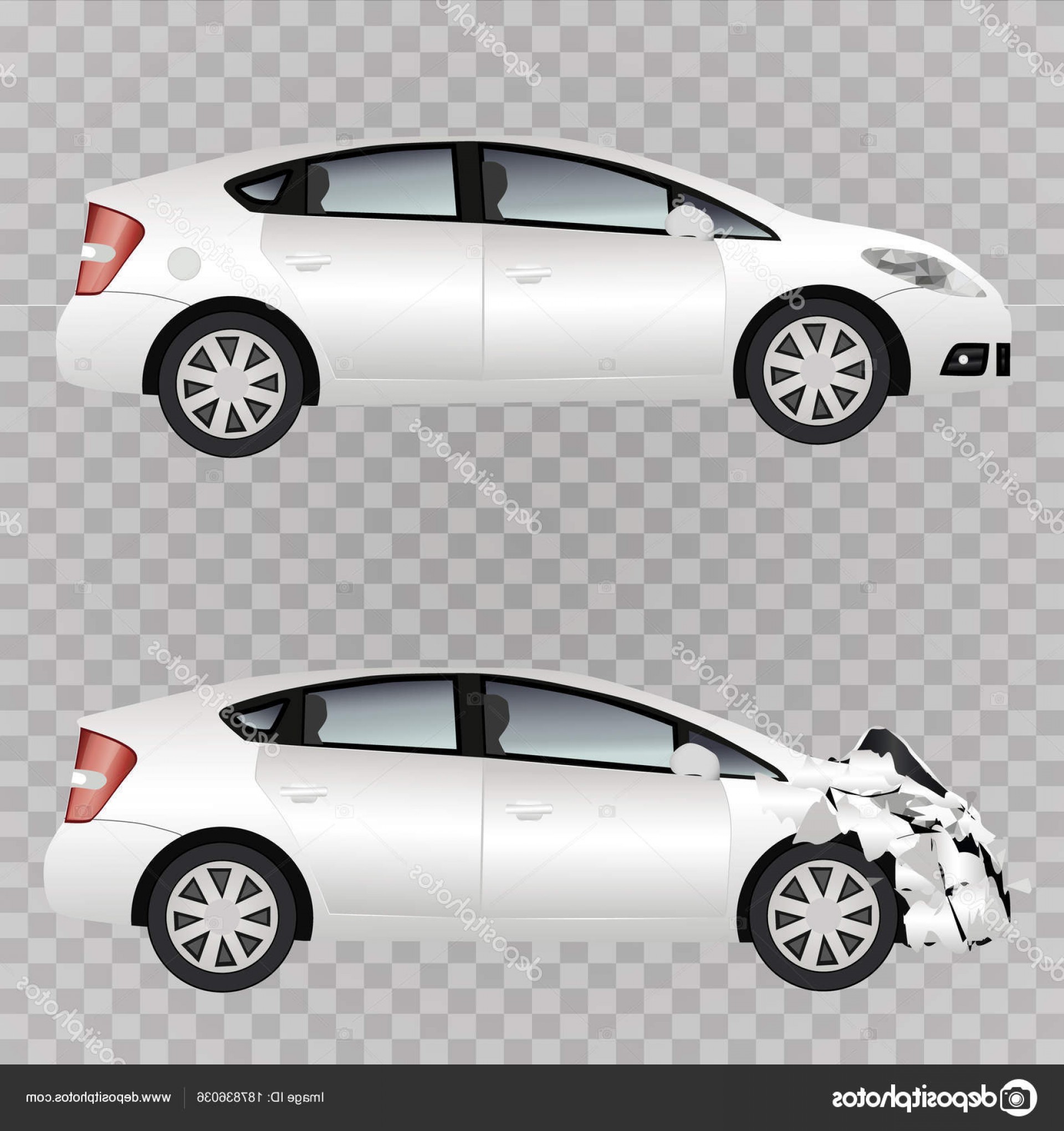 Stock Illustration White Car Got Accident Car Soidergi 1920x2040 Stock Illustration White Car Got Accident Car Soidergi
