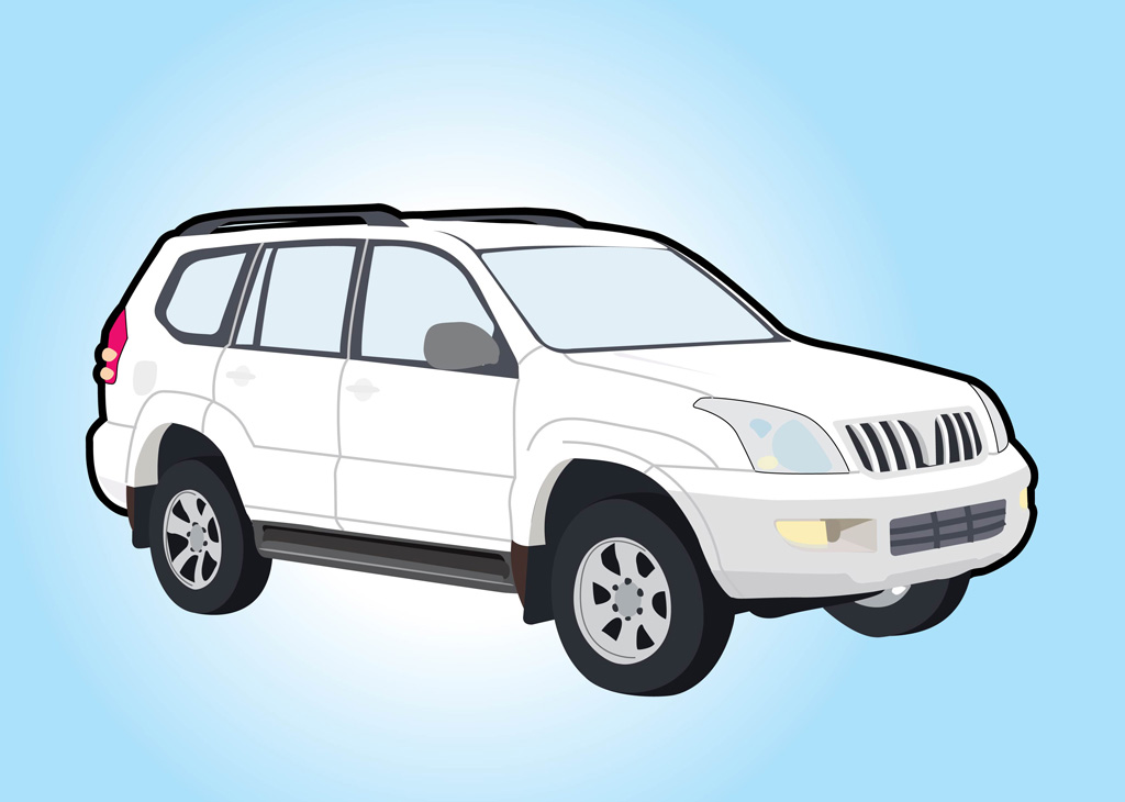 Toyota Land Cruiser Vector Vector Art Graphics 1024x730 Toyota Land Cruiser Vector Vector Art Graphics
