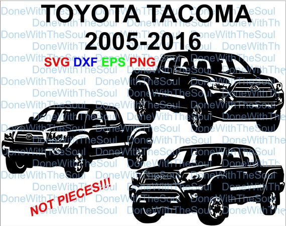 Toyota Tacoma Toyota Pickup Car Vector Etsy 570x451 Toyota Tacoma Toyota Pickup Car Vector Etsy