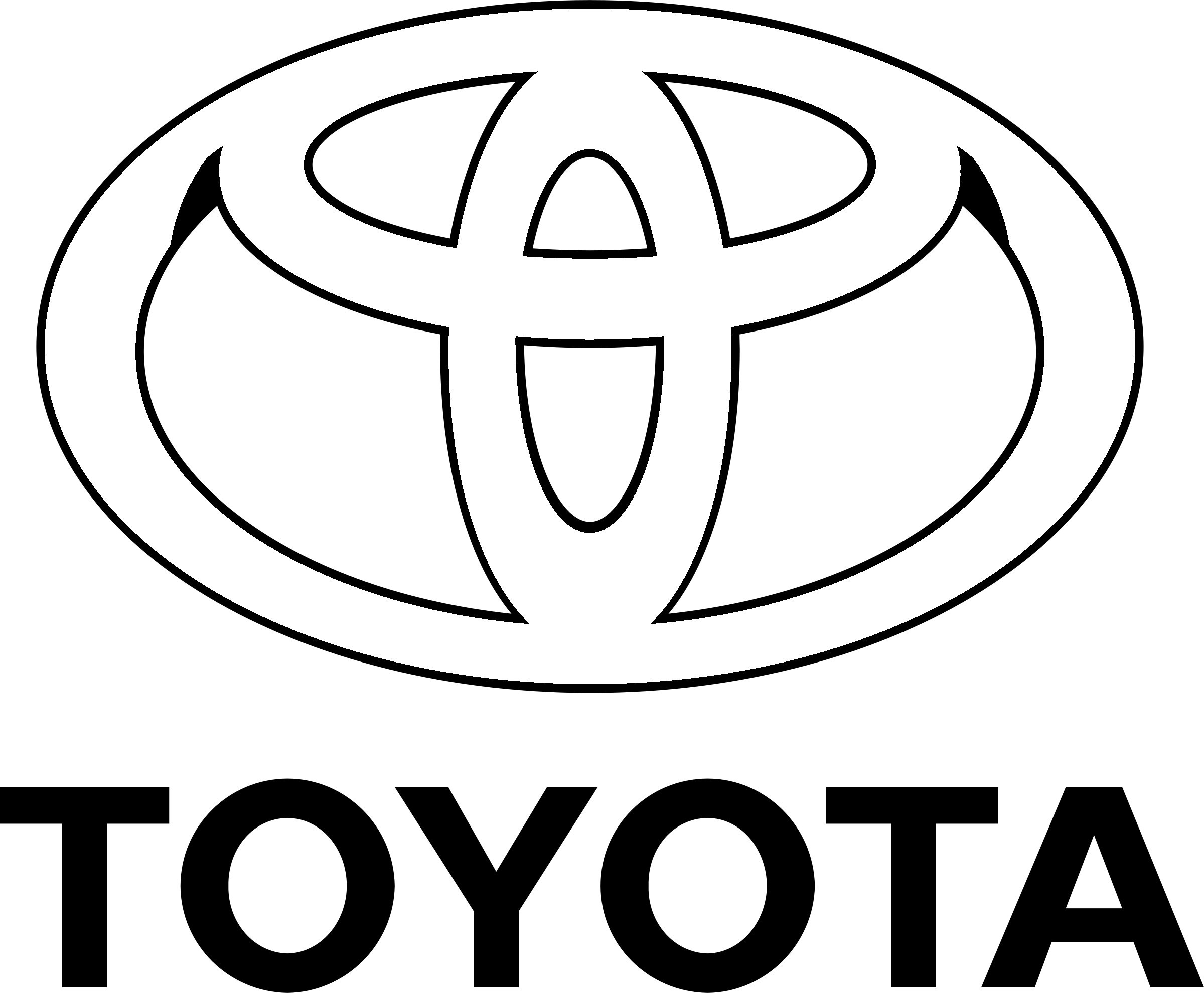 2400x1980 Toyota Logo Png Transparent Vector