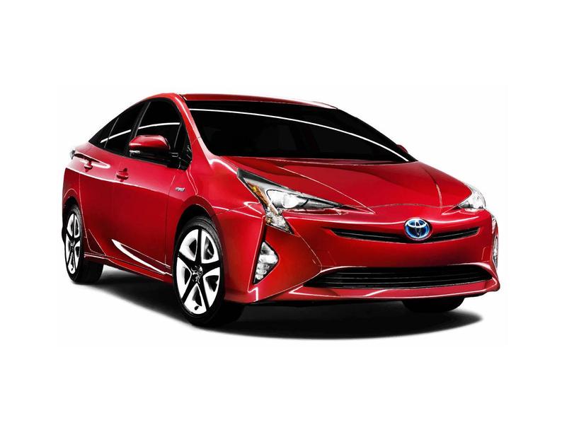 794x611 Toyota Prius Red Front View Vector Vectorized Print Ultra High Etsy