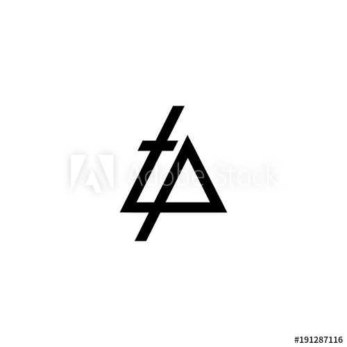 500x500 Art Of Letter Tp Logo Vector