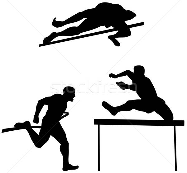 600x556 Track And Field Vector Illustration Aloysius Patrimonio