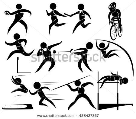 450x394 Track And Field Icon