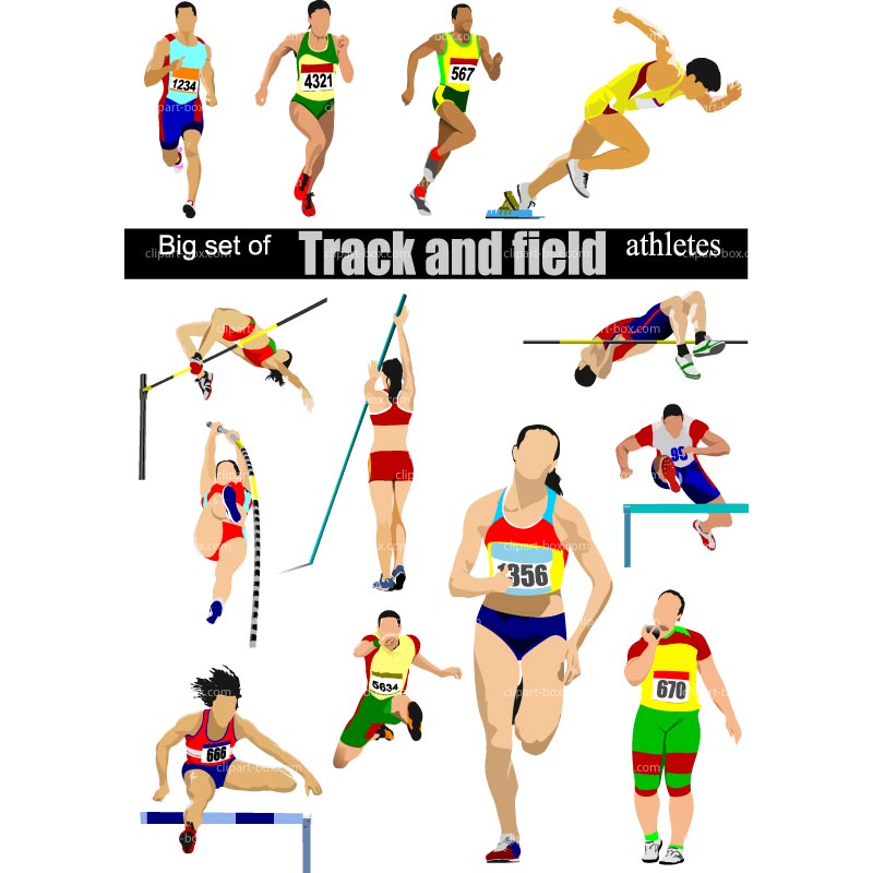Track And Field Vector Free at Collection of Track