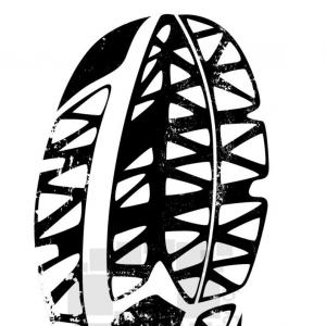 300x300 Silhouette Of Running Shoe Vector Clipart Catchsplace