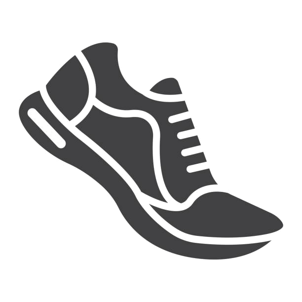 612x612 Track Shoe Top Running Shoes Clip Art Vector Graphics