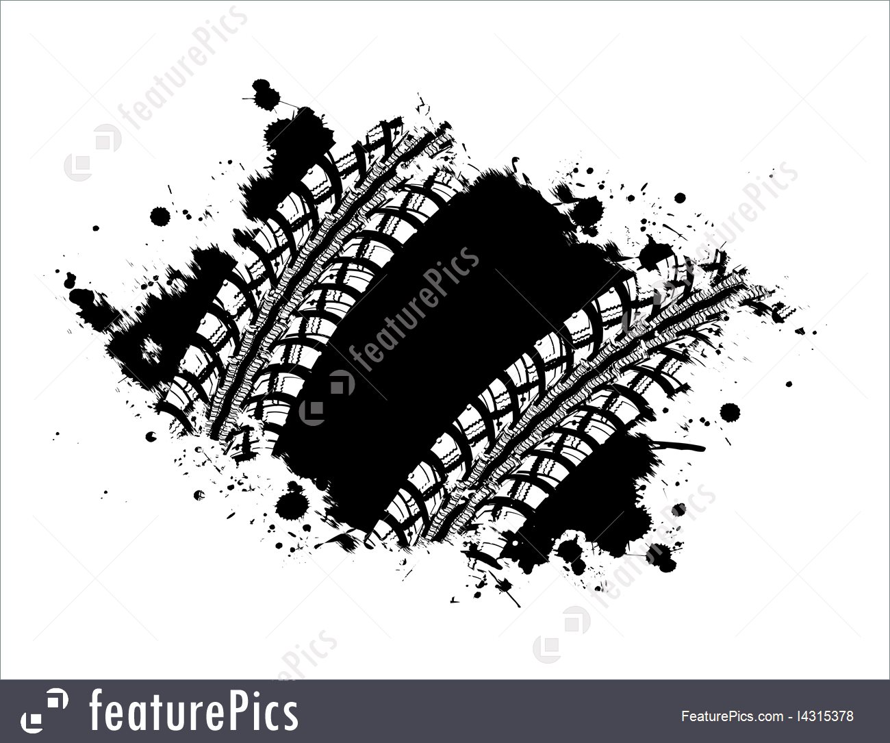 1300x1085 Tire Track Background