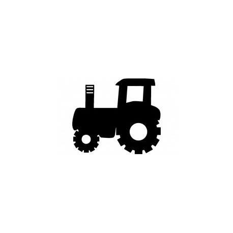 458x458 Tractor Silhouette Vector Art Dxf