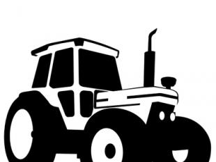 310x233 White Tractor Free Vector Free Vectors Ui Download