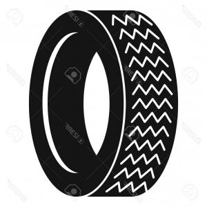 300x300 Stock Photo Tractor Tire Isolated Icon Vector Illustration Design