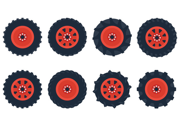 632x443 Tractor Tire Vector Free Vector Download Cannypic