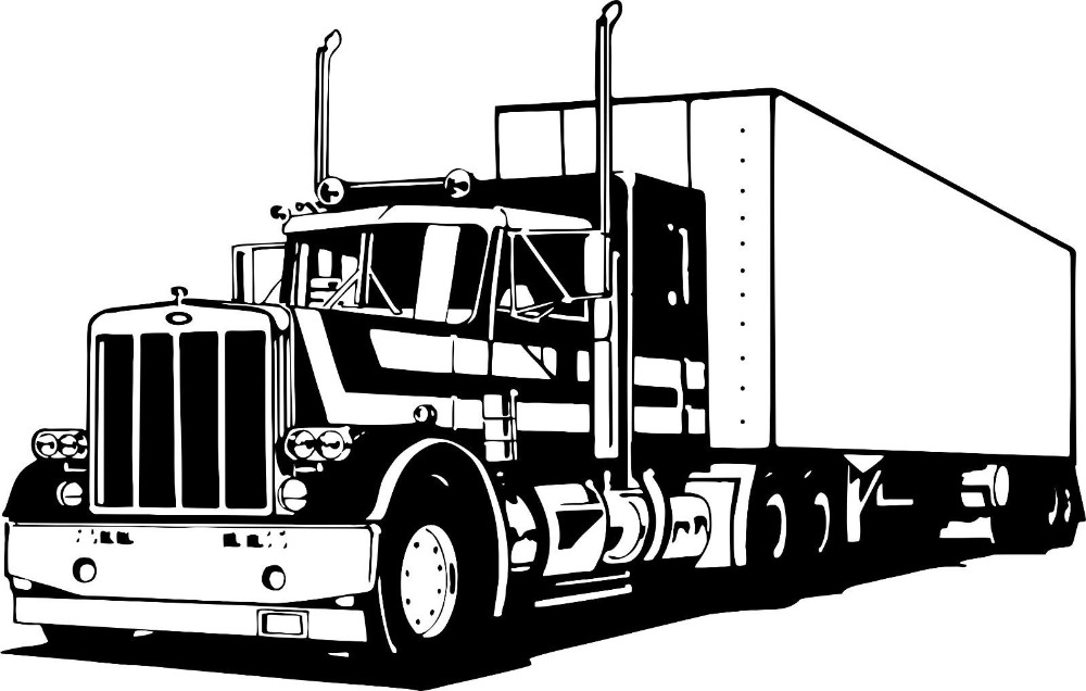 Tractor Trailer Clipart Group With Items 1000x636 Tractor Trailer Clipart Group With Items