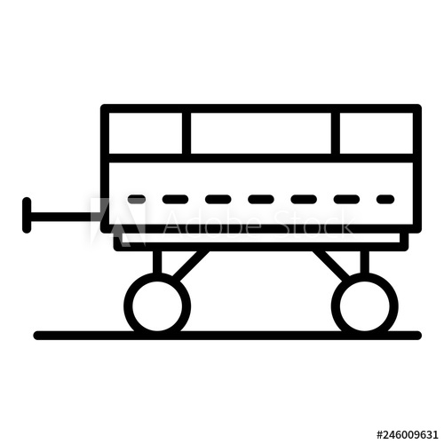 Tractor Trailer Icon Outline Tractor Trailer Vector Icon For Web 500x500 Tractor Trailer Icon Outline Tractor Trailer Vector Icon For Web