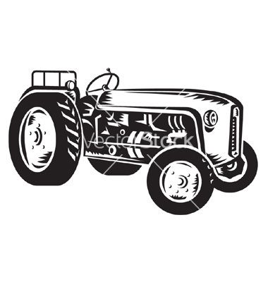380x400 Vintage Tractor Vector Boys' Room Project Vintage Tractors