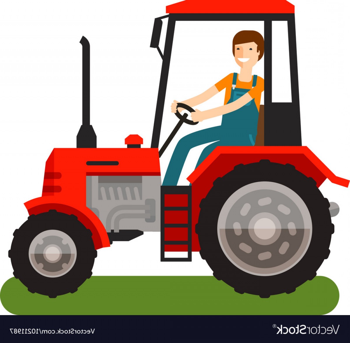 1200x1179 Farm Tractor Vector Art Newwaysys
