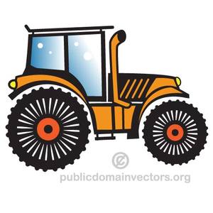 Tractor Vector Art