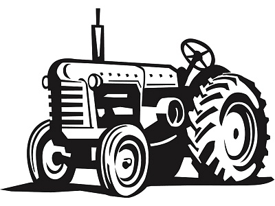 400x300 Tractor Clip Art