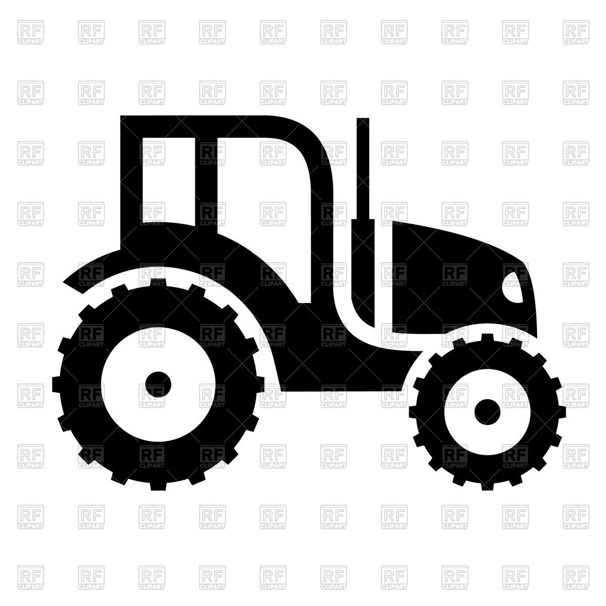 Tractor Vector Image