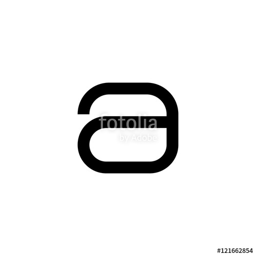 500x500 Simple Modern A Logo Vector Image Icon Stock Image And Royalty