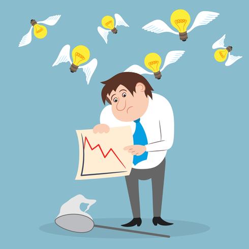 490x490 Businessman Unhappy With Stock Trading Vector