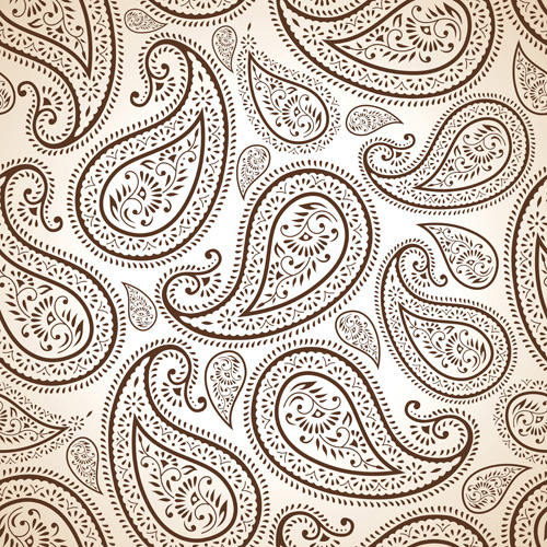 500x500 Ornate Paisley Pattern Vector Free Vector In Encapsulated