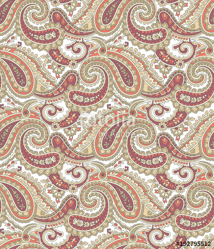 429x500 Traditional Indian Paisley Stock Image And Royalty Free Vector