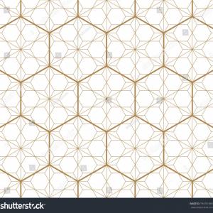 300x300 Seamless Geometric Pattern Based On Traditional Japanese Kumiko