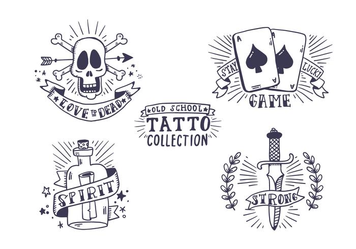 700x490 Free Old School Tattoo Collection